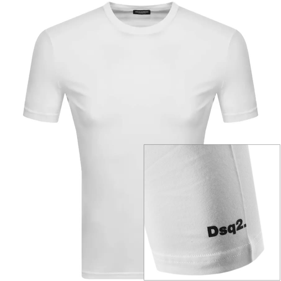 Alternative Image for ProductDSQUARED2 Short Sleeved T Shirt White1